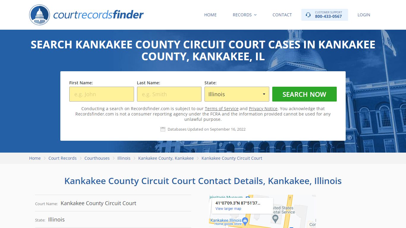 Kankakee County Circuit Court Case Search - RecordsFinder